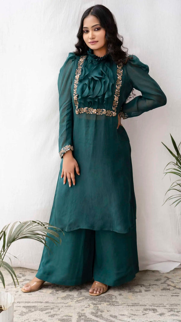 Organza Sheer Kurta